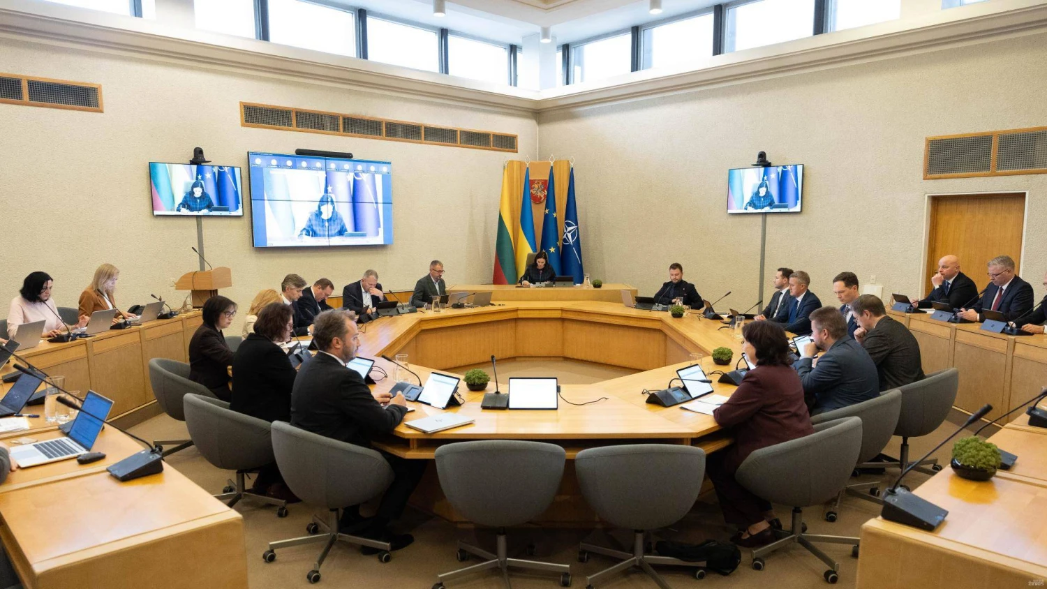 Vyriausybės posėdis. Juditos Grigelytės (VŽ) nuotr.