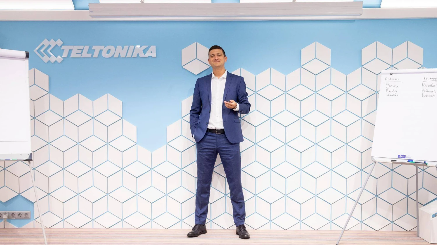 Antanas Šegžda, buvęs UAB „Teltonika Telematics“ direktorius. Juditos Grigelytės (VŽ) nuotr.