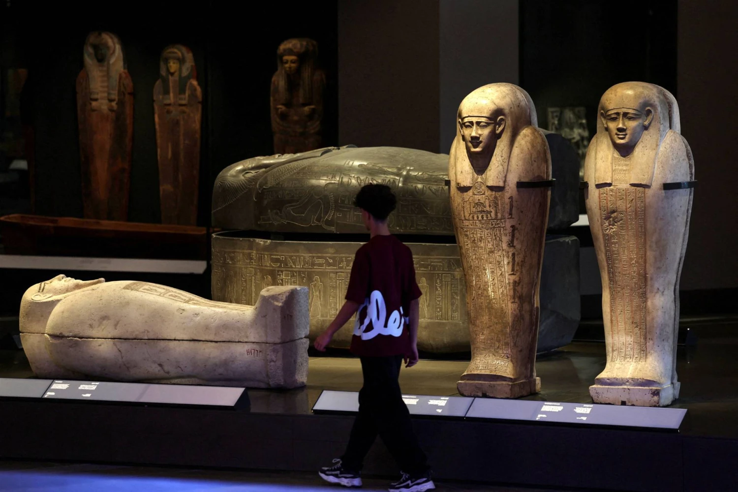 Egipto muziejuje Kaire. 2025 m. birželio 11 d. Mohamedo Abd El Ghany („Reuters“ / „Scanpix“) nuotr. 