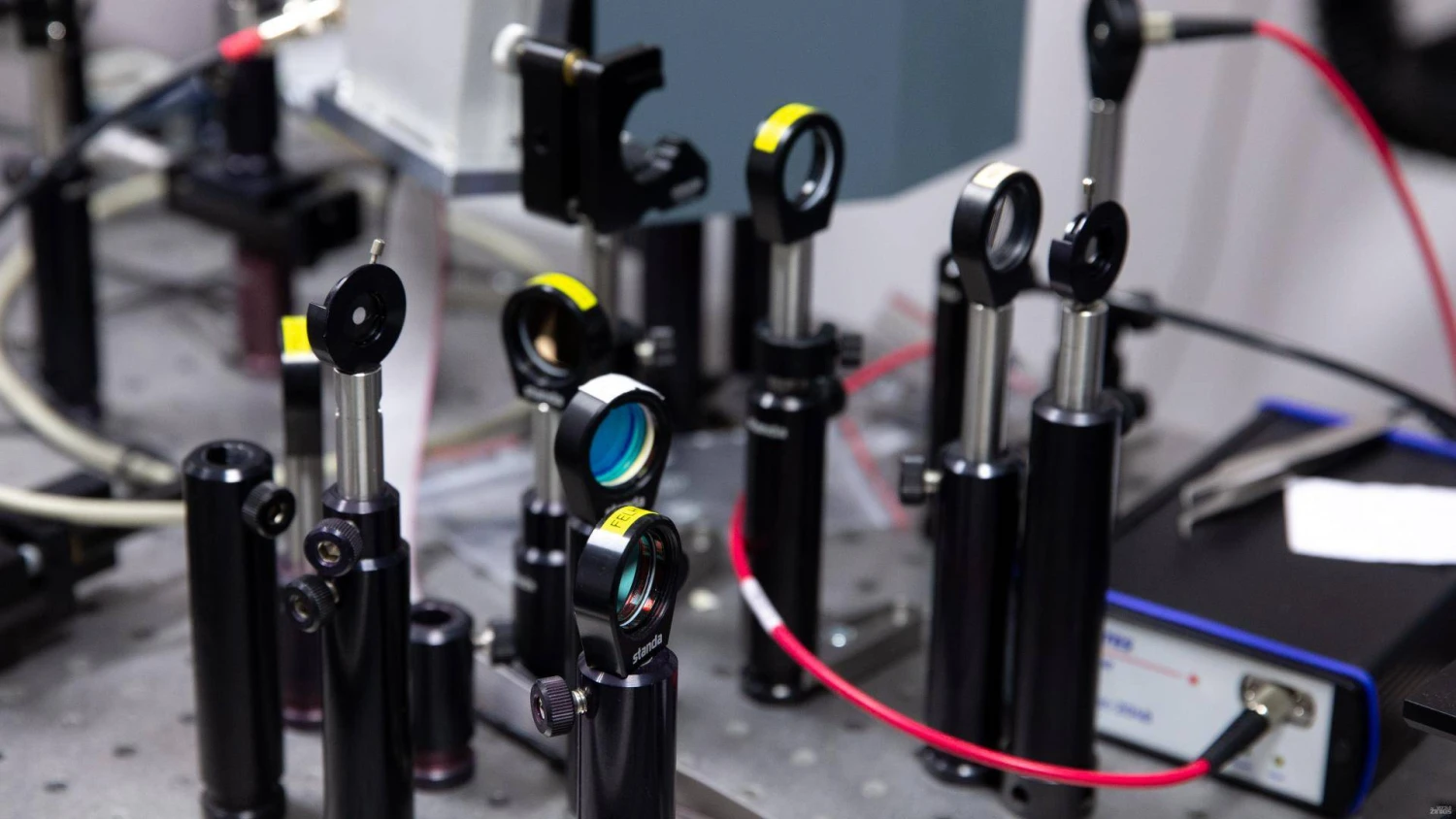 Puslaidininkių spektroskopijos laboratorija. Juditos Grigelytės (VŽ) nuotr.