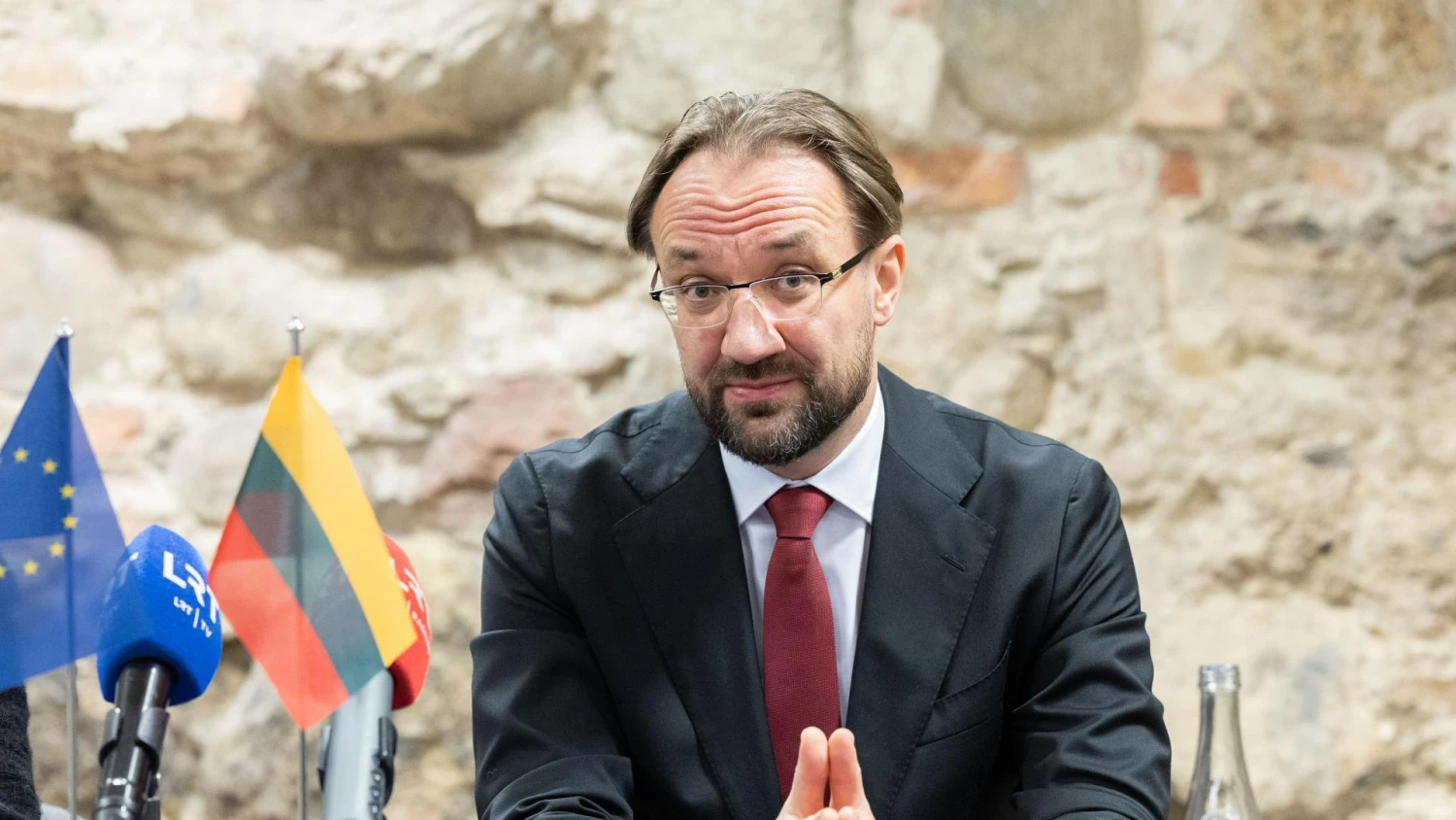 Gediminas Šimkus, Lietuvos banko valdybos pirmininkas. Juditos Grigelytės (VŽ) nuotr.