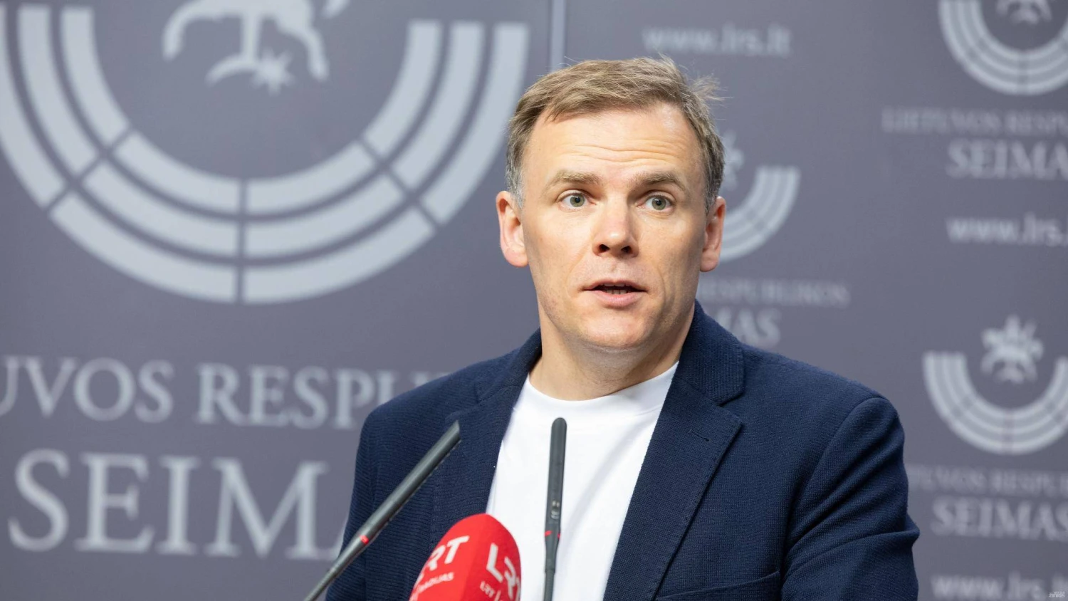 Mindaugas Lingė, Seimo narys. Juditos Grigelytės (VŽ) nuotr.
