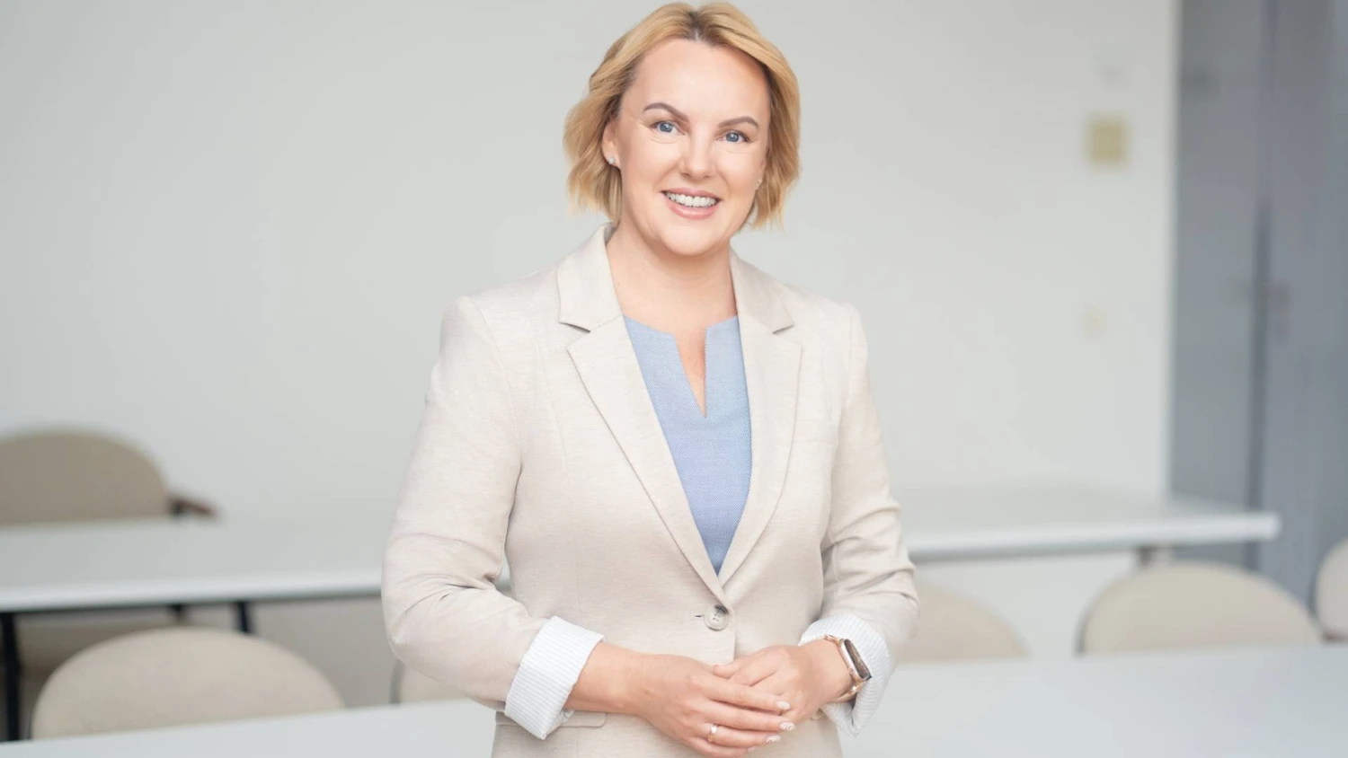 Užimtumo tarnybos vadovė Inga Balnanosienė.