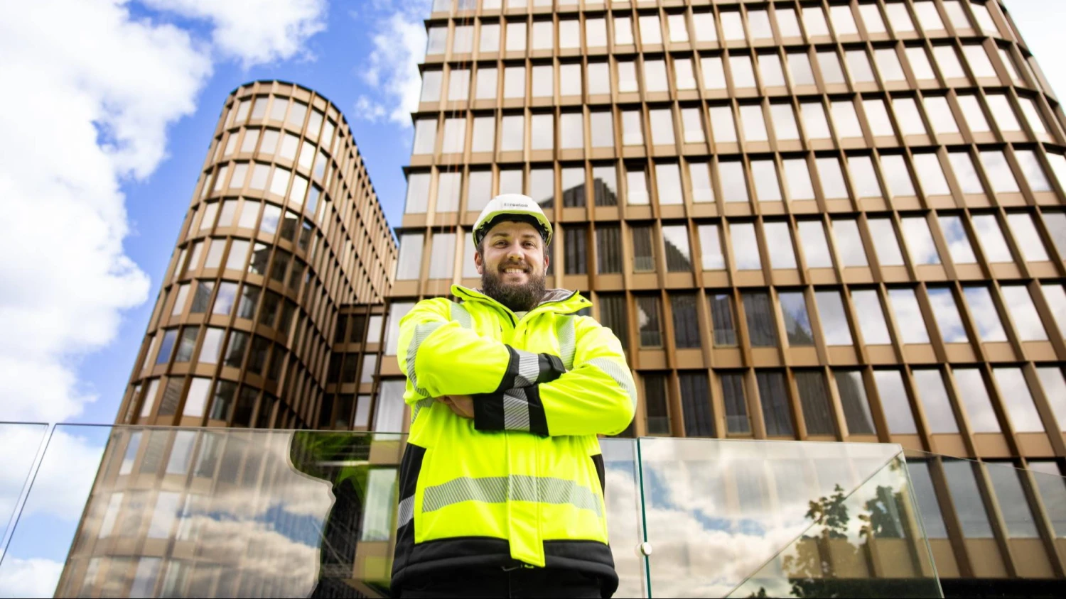 „Realco“ statybų vadovas Aurimas Pajaujis.