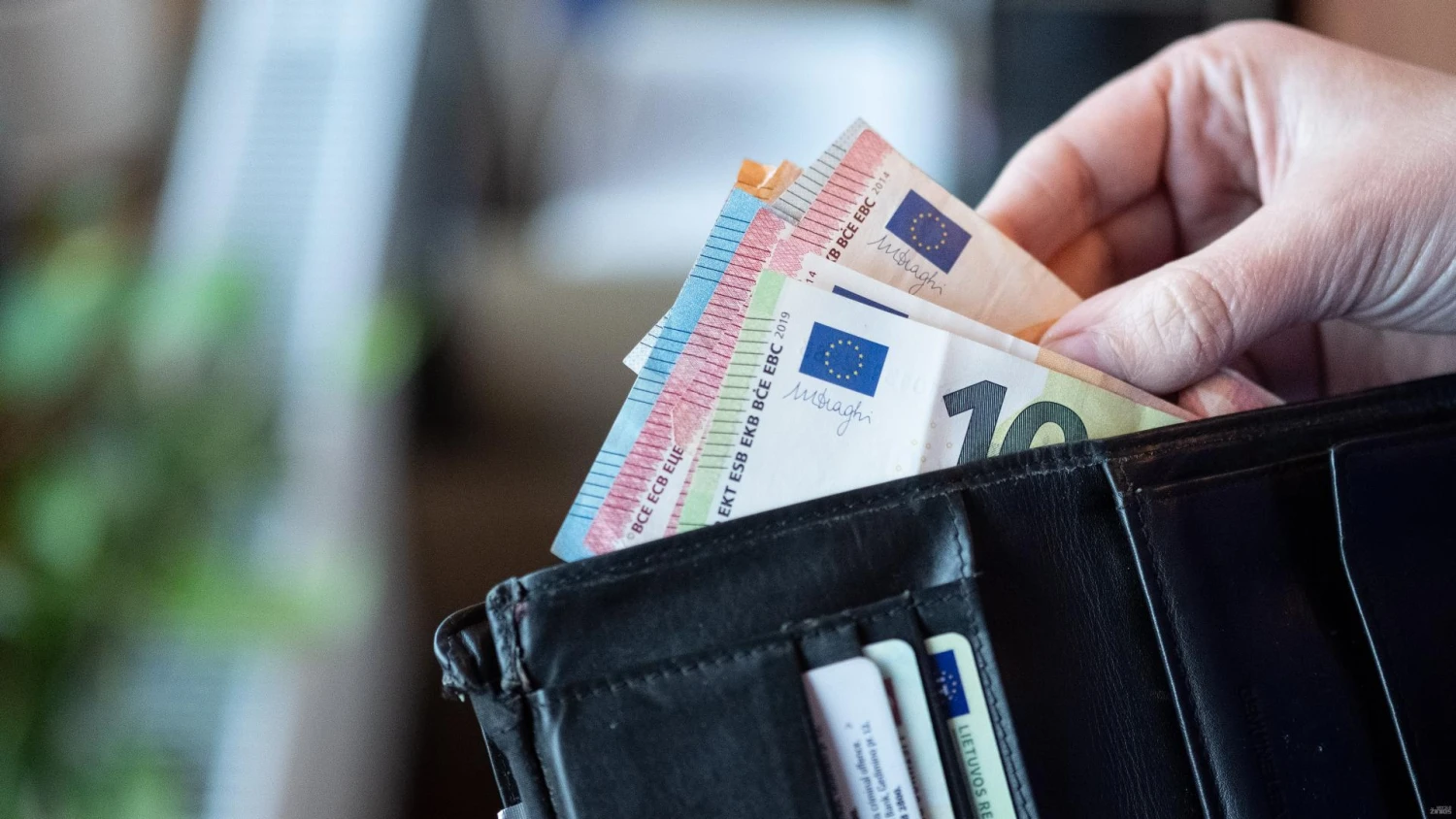 Pinigai. Vladimiro Ivanovo (VŽ) nuotr.