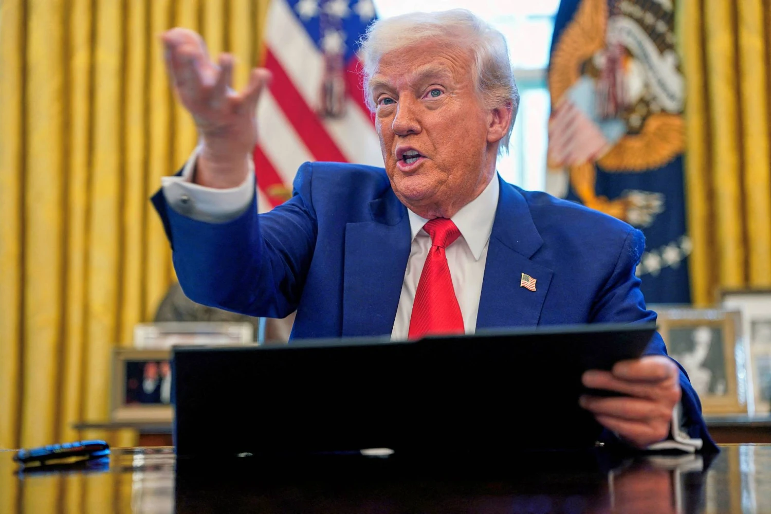 Donaldas Trumpas, JAV prezidentas. AP/„Scanpix“ nuotr.