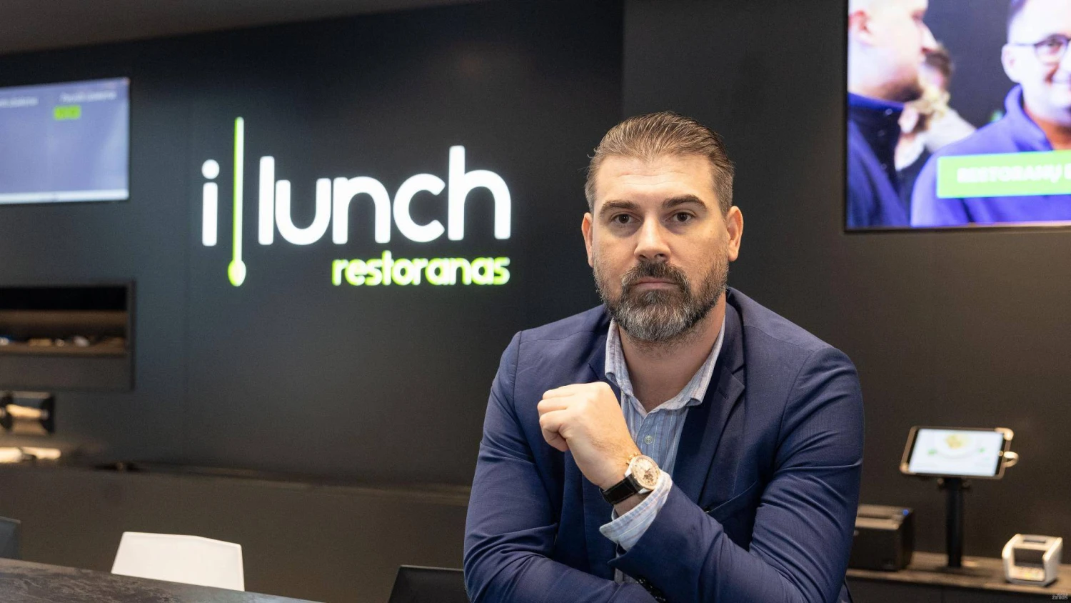 Donatas Vaitasius, UAB „Inovatyvūs restoranai“, valdančios dienos pietų restoranus „iLunch“, vykdomasis direktorius. Juditos Grigelytės (VŽ) nuotr.