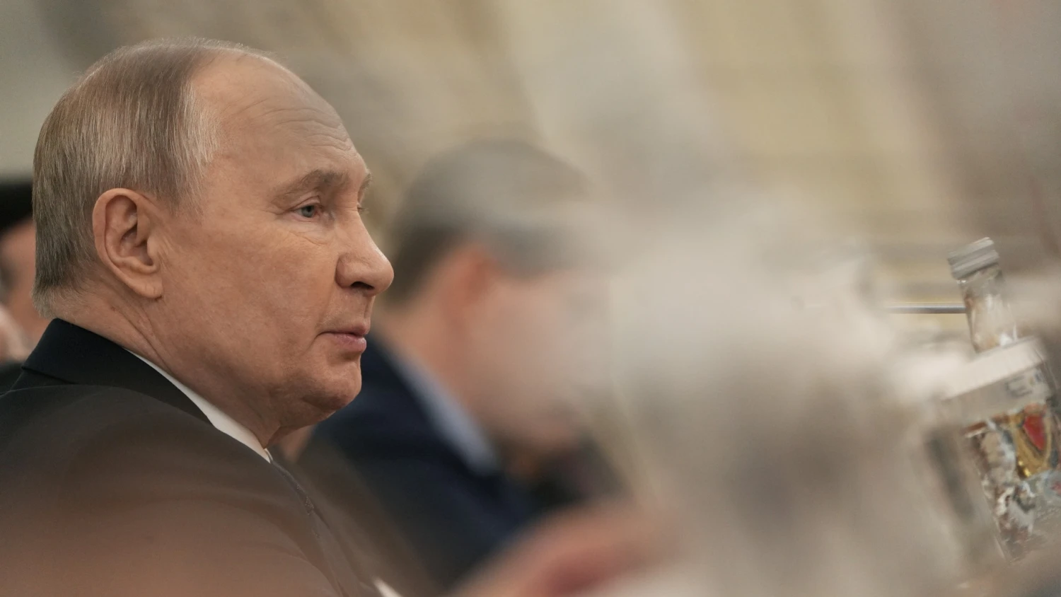 Vladimiras Putinas, Rusijos prezidentas, Kazachstane. Turaro Kazangapovo ( „Reuters“ / „Scanpix“) nuotr.