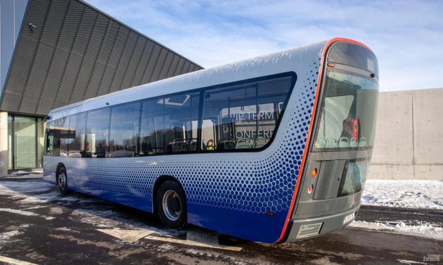 „Dancer“ elektrinis autobusas. Vladimiro Ivanovo (VŽ) nuotr.