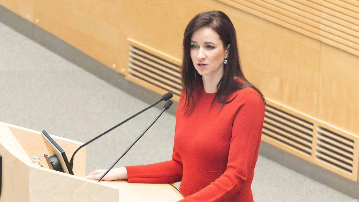 Inga Ruginienė, ministrė pirmininkė. Juditos Grigelytės (VŽ) nuotr.