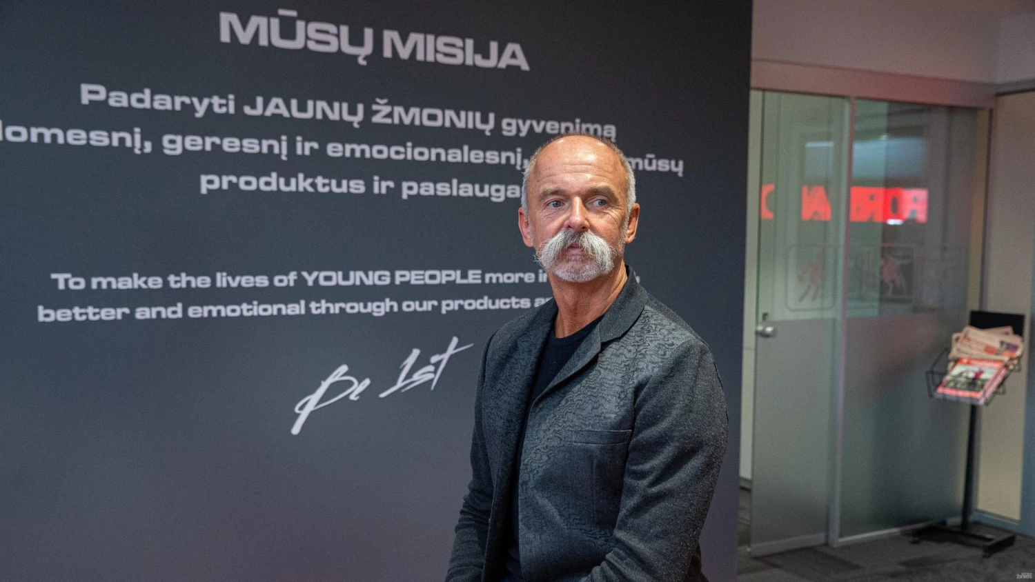 Vladas Korsakovas, UAB „Sportland LT“ valdybos pirmininkas. Vladimiro Ivanovo (VŽ) nuotr.