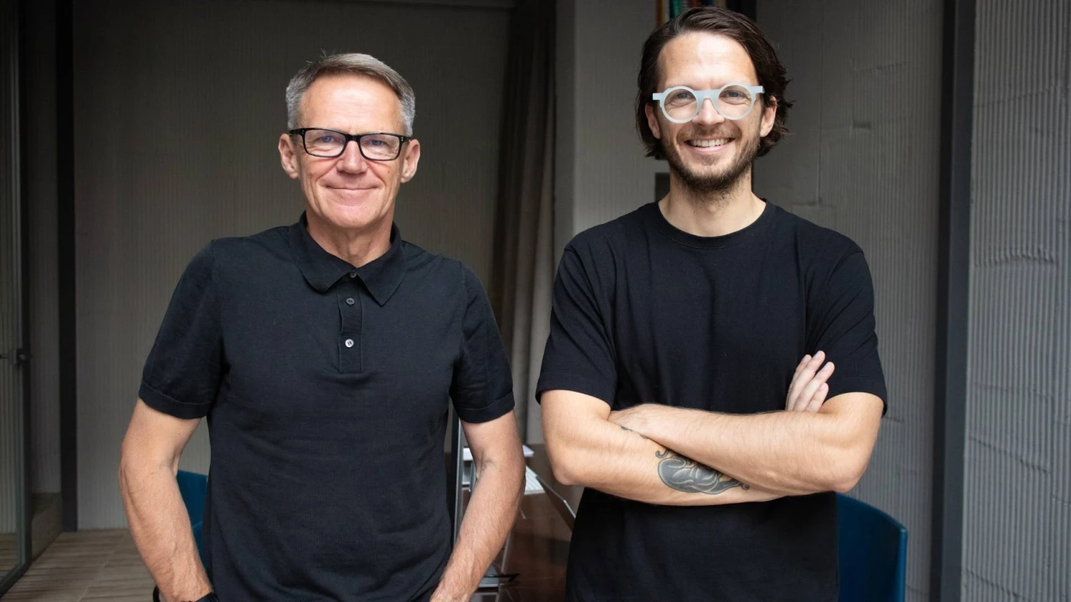 ROIX direktorius Gintaras Poderis ir „Nter Asset Management“ partneris Benas Poderis.