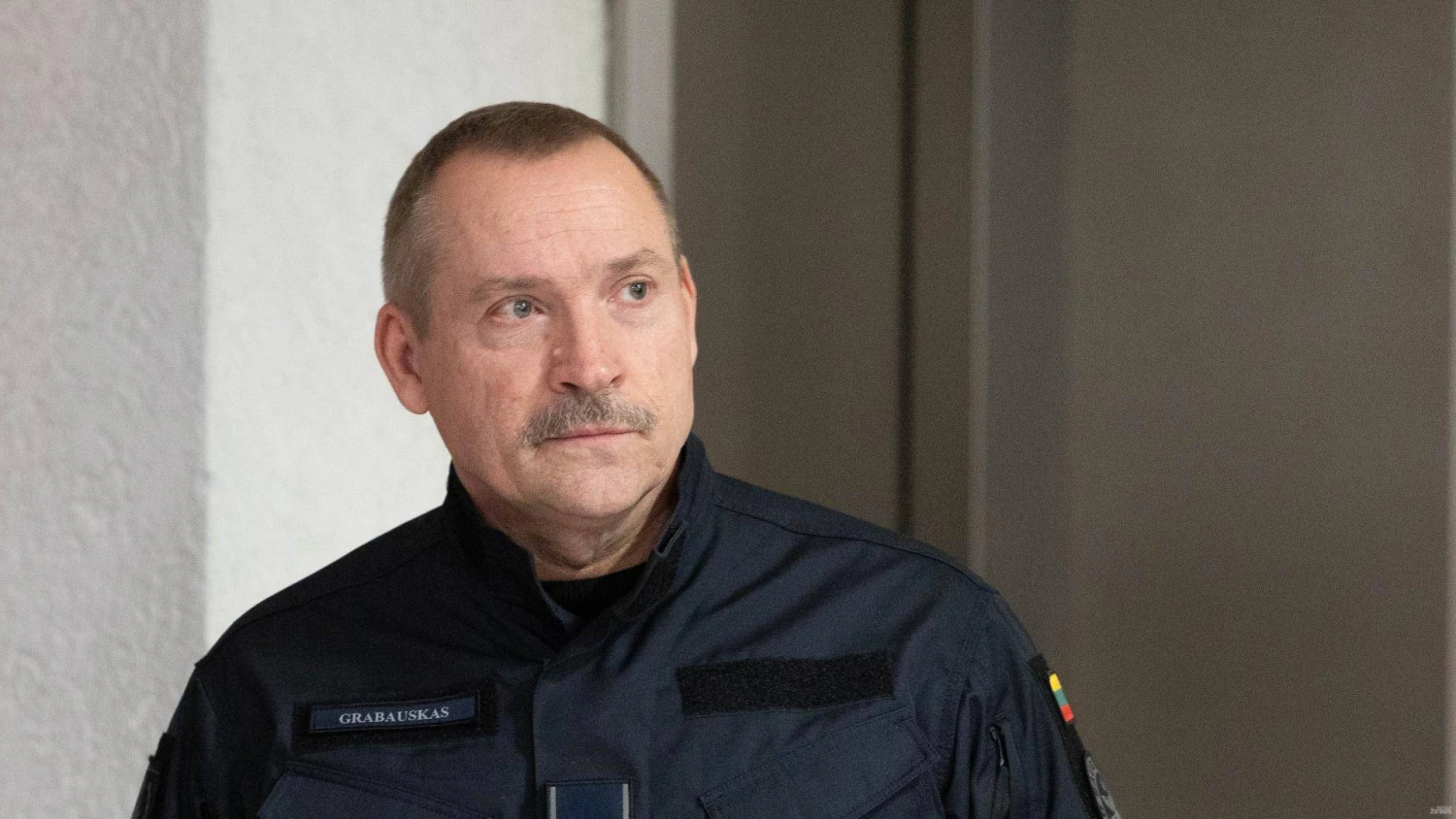 Viktoras Grabauskas, Viešojo saugumo tarnybos vadas. Juditos Grigelytės (VŽ) nuotr.