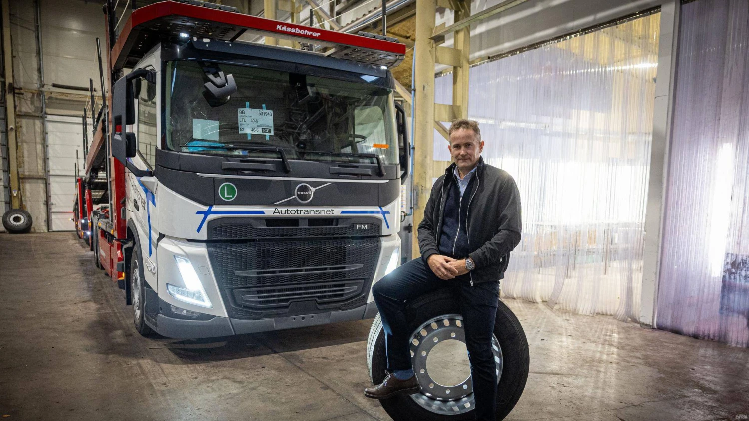 Aurimas Skersys, UAB „Autotransnet” vadovas. Vladimiro Ivanovo (VŽ) nuotr.