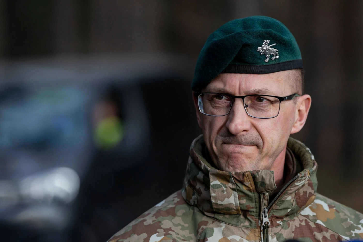 Generolas leitenantas Remigijus Baltrėnas. Pauliaus Peleckio (BNS) nuotr.