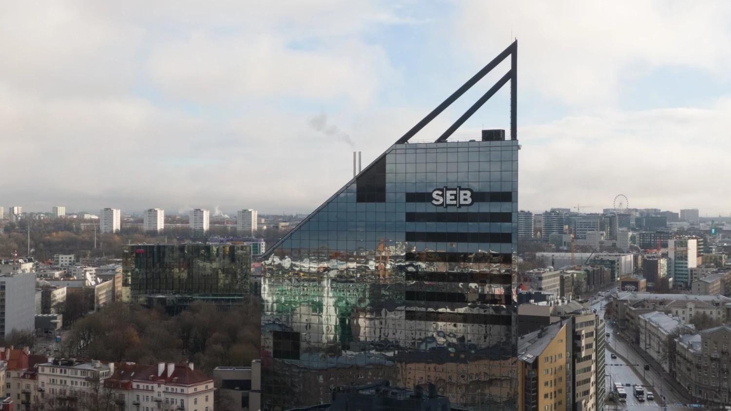 SEB būstinė Taline. Andro Krallos („Aripaev“ / „Scanpix Baltics“) nuotr.