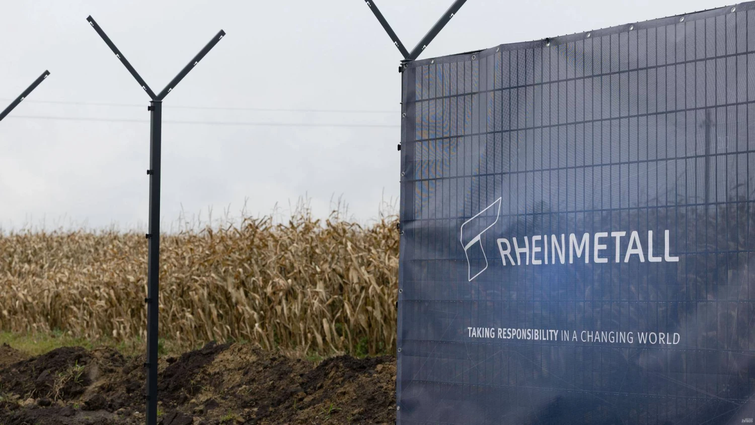 „Rheinmetall“ gamyklos statybų pradžia. Juditos Grigelytės (VŽ) nuotr.