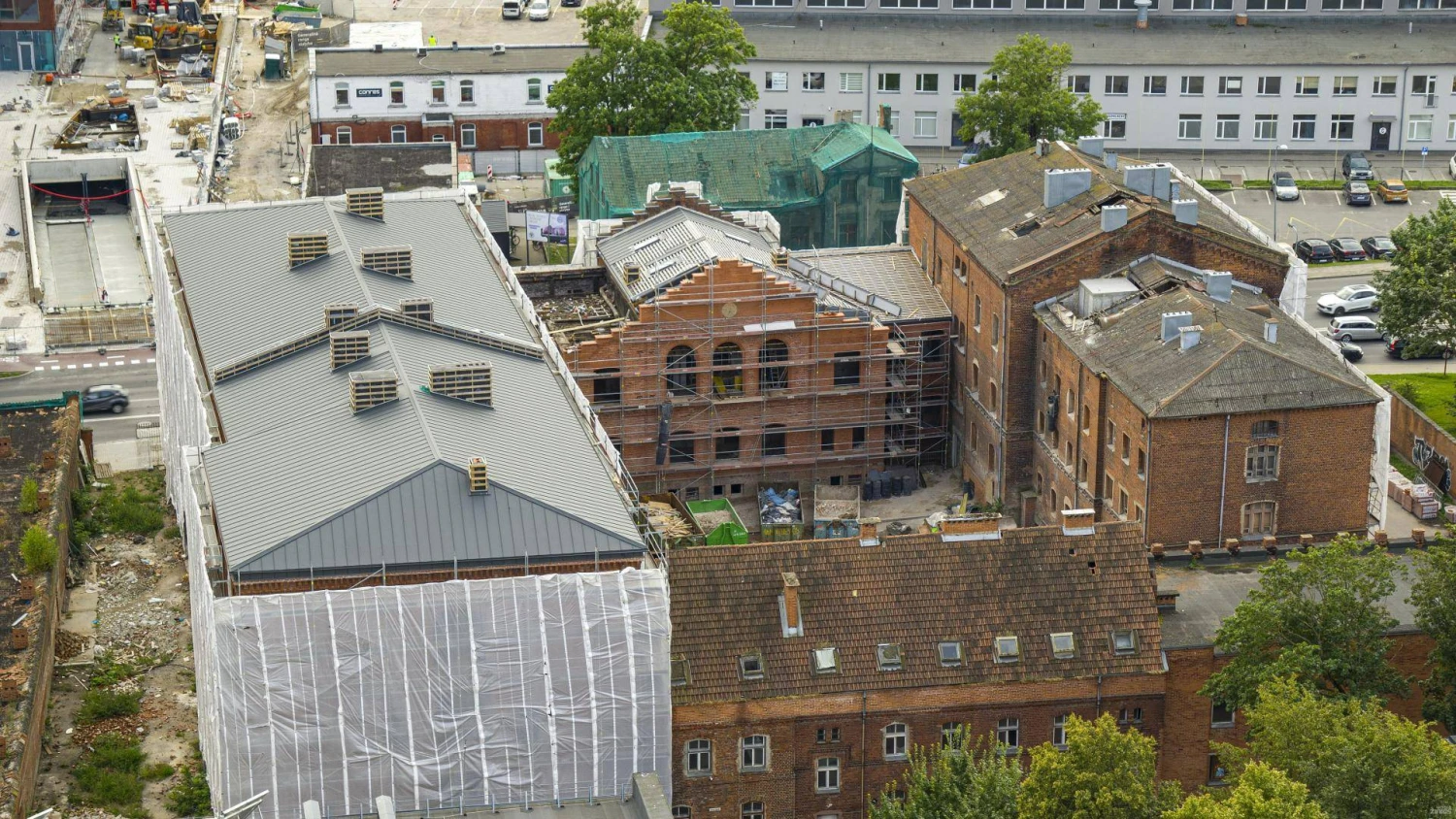 Klaipėda, „Antai Group“ projektas „Jūros 1“. Algimanto Kalvaičio nuotr.
