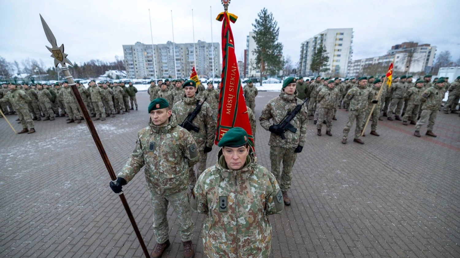 Kibernetinės gynybos valdybos įkūrimo ceremonija. Lietuvos kariuomenės nuotr. 