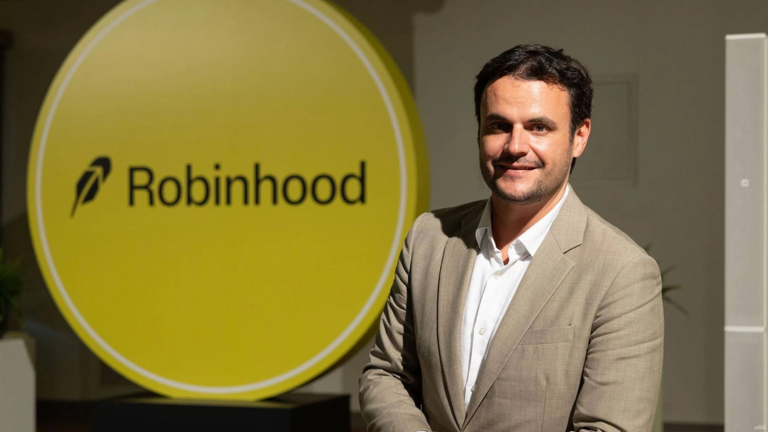 Jahannas Kerbratas, „Robinhood“ vyresnysis viceprezidentas ir kriptopadalinio vadovas. Juditos Grigelytės (VŽ) nuotr.