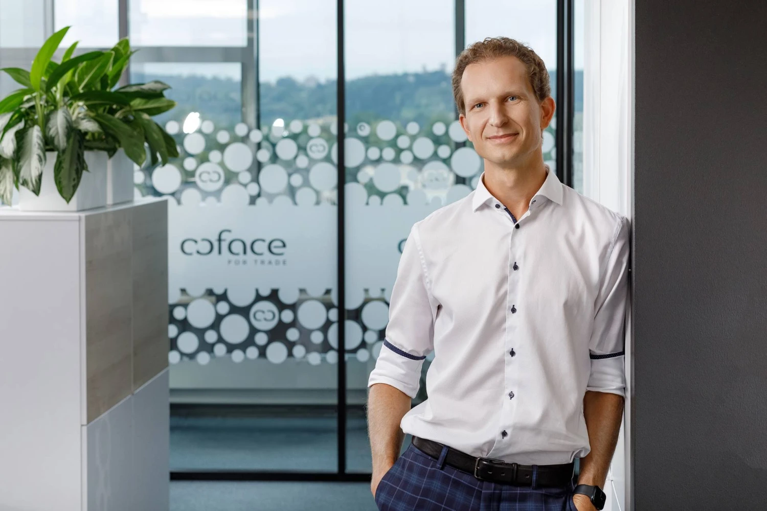 Mindaugas Valskys, „Coface Baltics“ rizikos valdymo departamento direktorius. Įmonės nuotr.