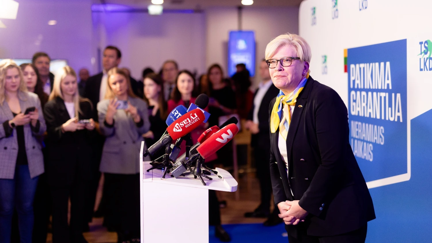 Premjerė Ingrida Šimonytė. Luko Balandžio (BNS) nuotr.