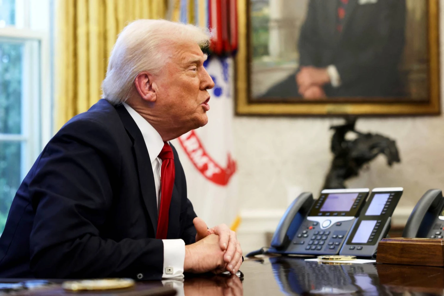 Donaldas Trumpas, JAV prezidentas. (AP / „Scanpix“) nuotr. 