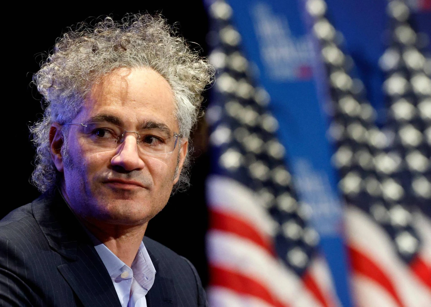 Alexas Karpas, „Palantir“ generalinis direktorius. Kevino Dietscho (AFP/„Scanpix“) nuotr.
