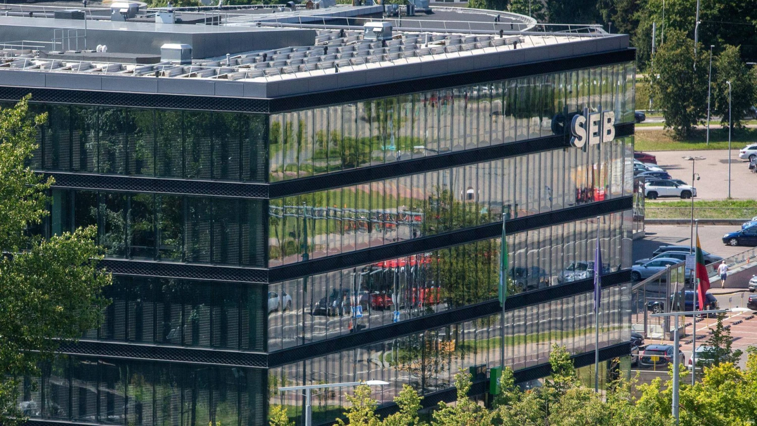 Centrinė SEB banko būstinė. Vladimiro Ivanovo (VŽ) nuotr.