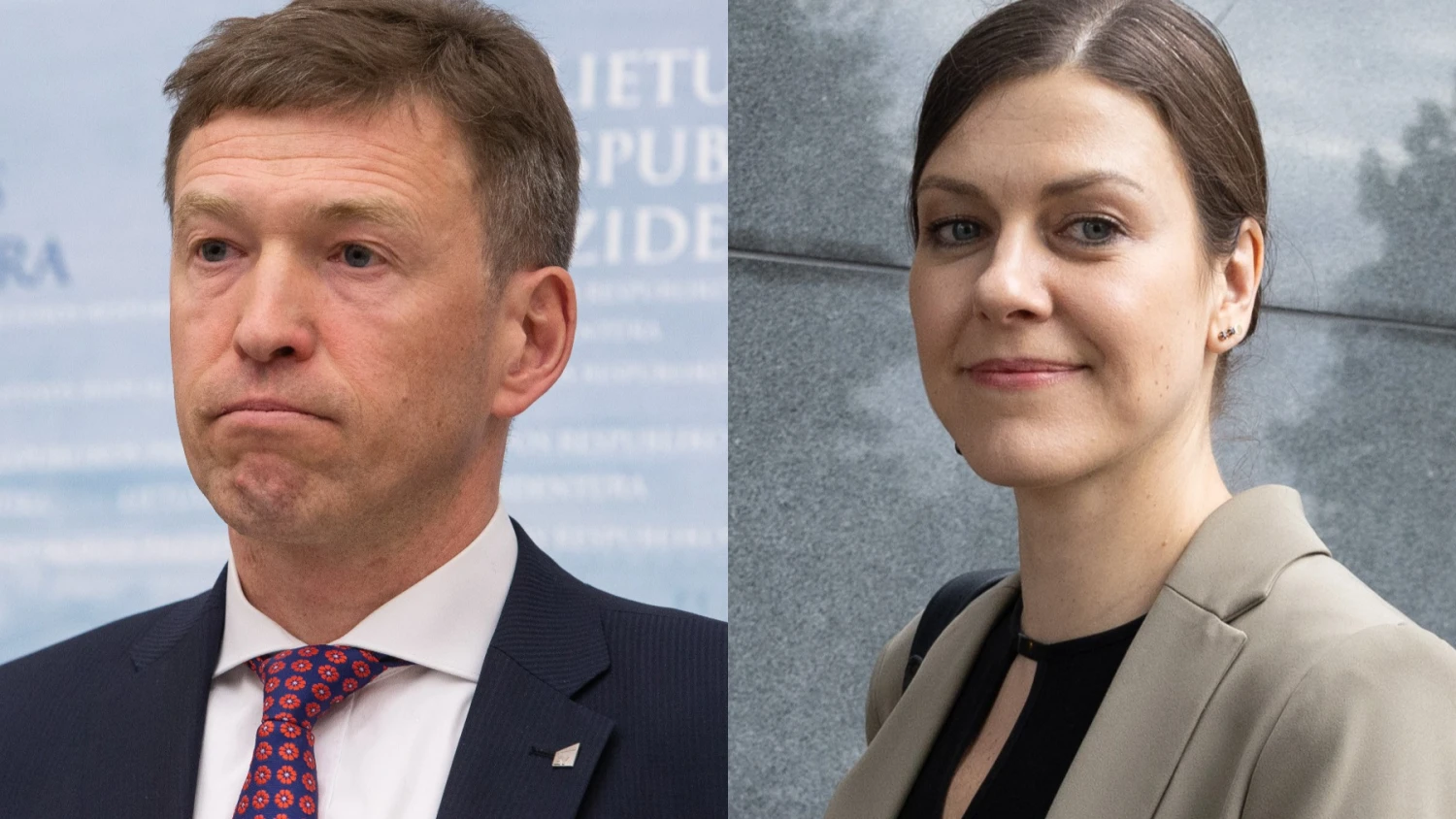 Ekonomistai I. Genytė-Pikčienė, K. Lisauskas. VŽ koliažas.
