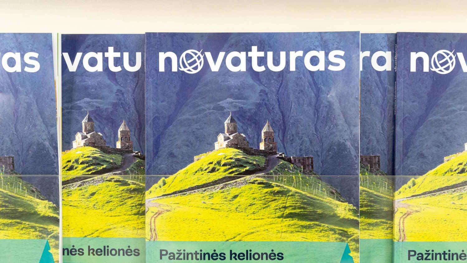 „Novaturo“ leidiniai. Juditos Grigelytės (VŽ) nuotr.
