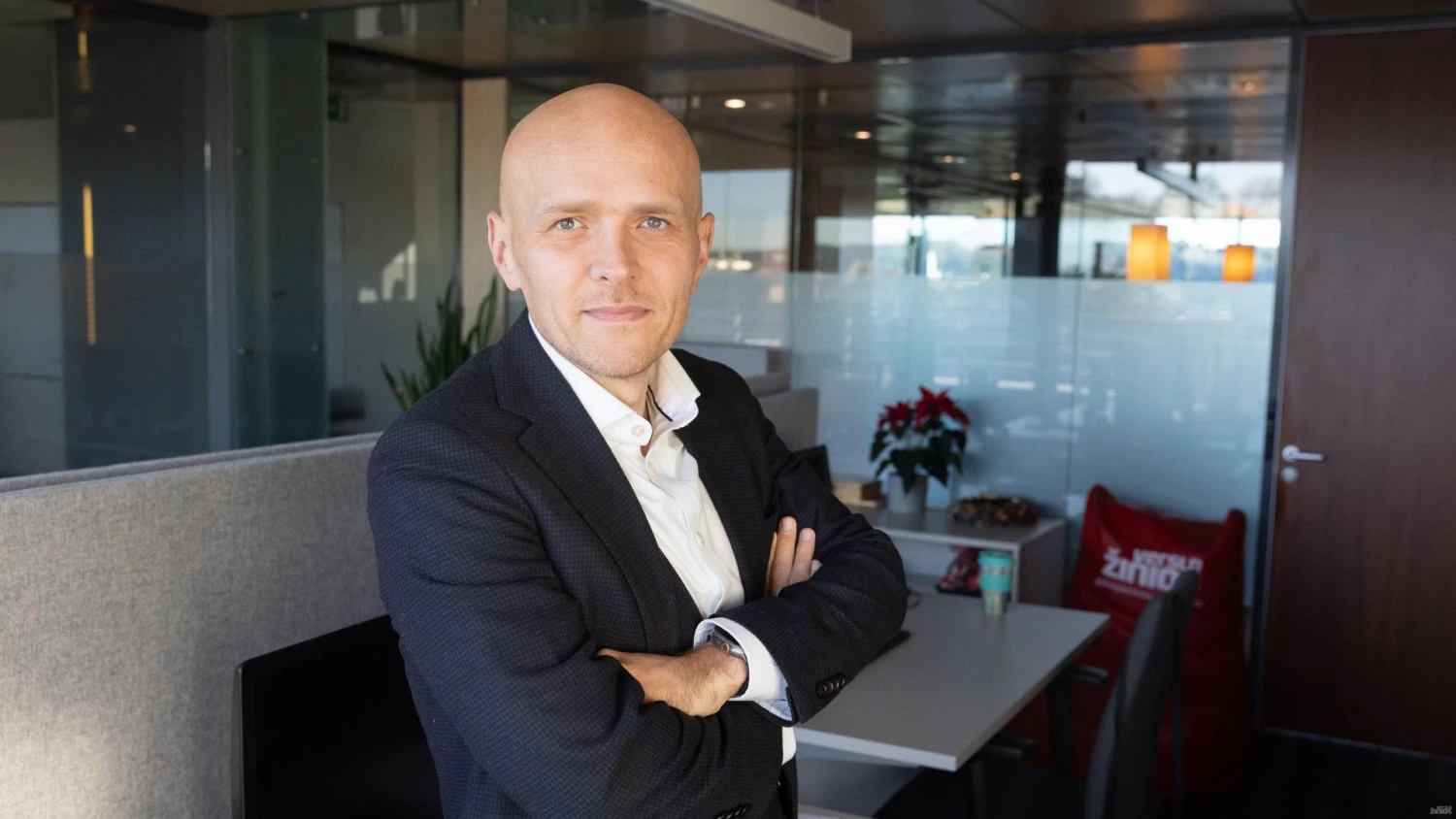Simonas Bartkus, Lietuvos oro uostų vadovas. Juditos Grigelytės (VŽ) nuotr.