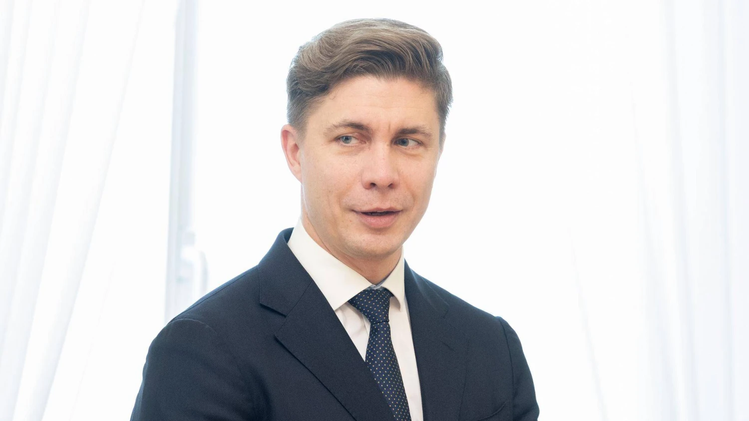 Mindaugas Sinkevičius, socialdemokratų vadovas. Juditos Grigelytės (VŽ) nuotr.