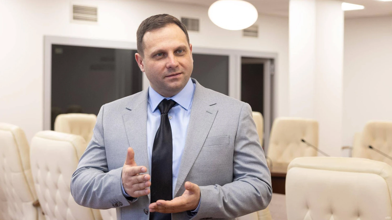 Ignas Hofmanas, laikinasis žemės ūkio ministras. Juditos Grigelytės (VŽ) nuotr.