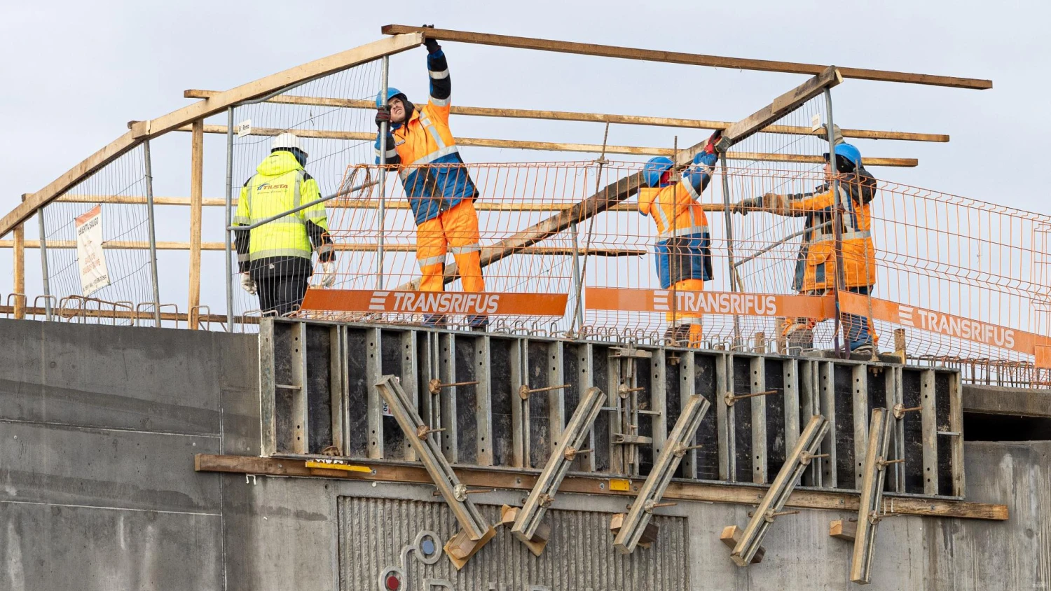„Rail Balticos“ ruožo ties Jonava statybos. Juditos Grigelytės (VŽ) nuotr.