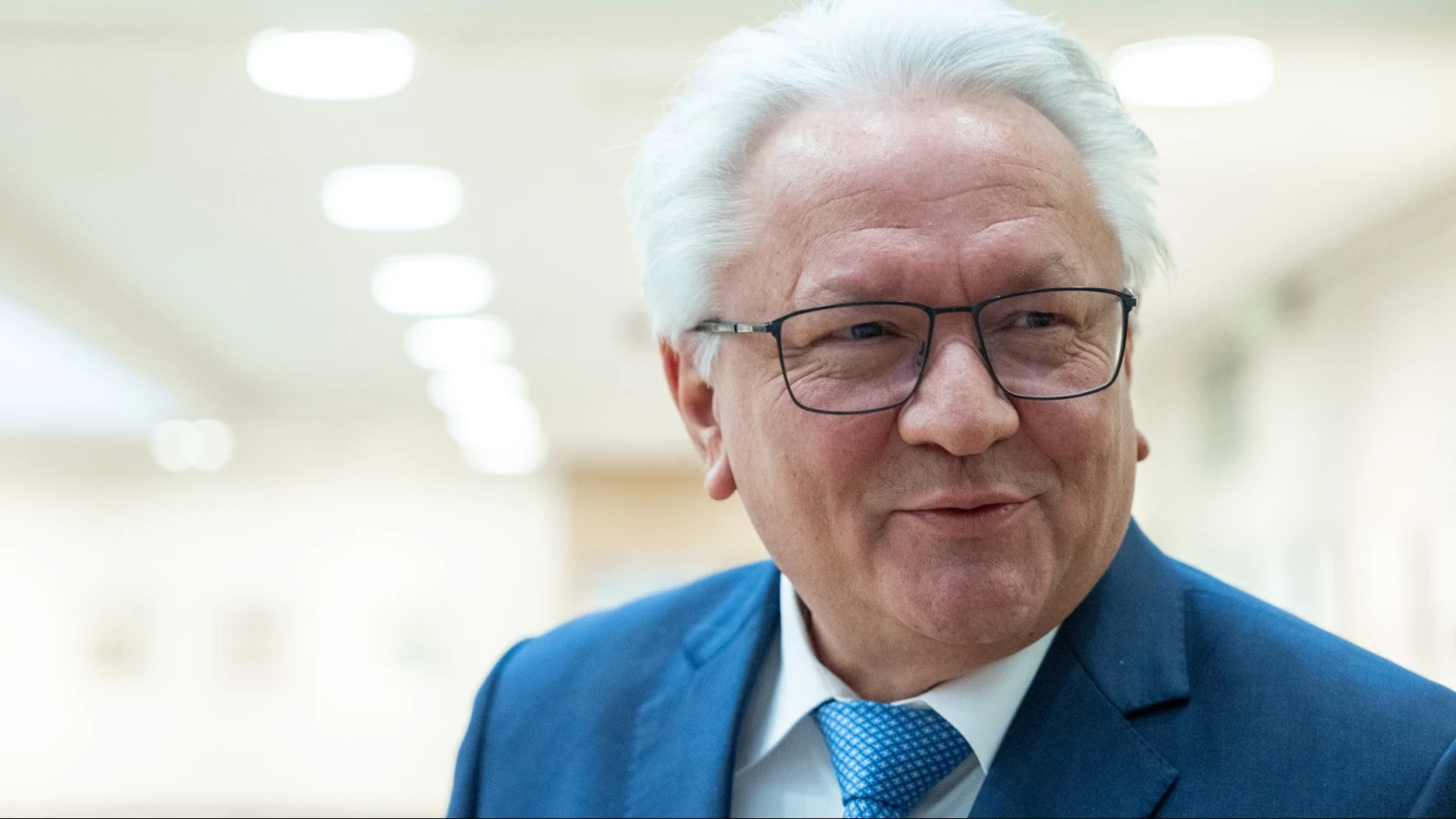 „Rheinmetall“ generalinis direktorius Arminas Pappergeris. Roberto Riabovo (BNS) nuotr.