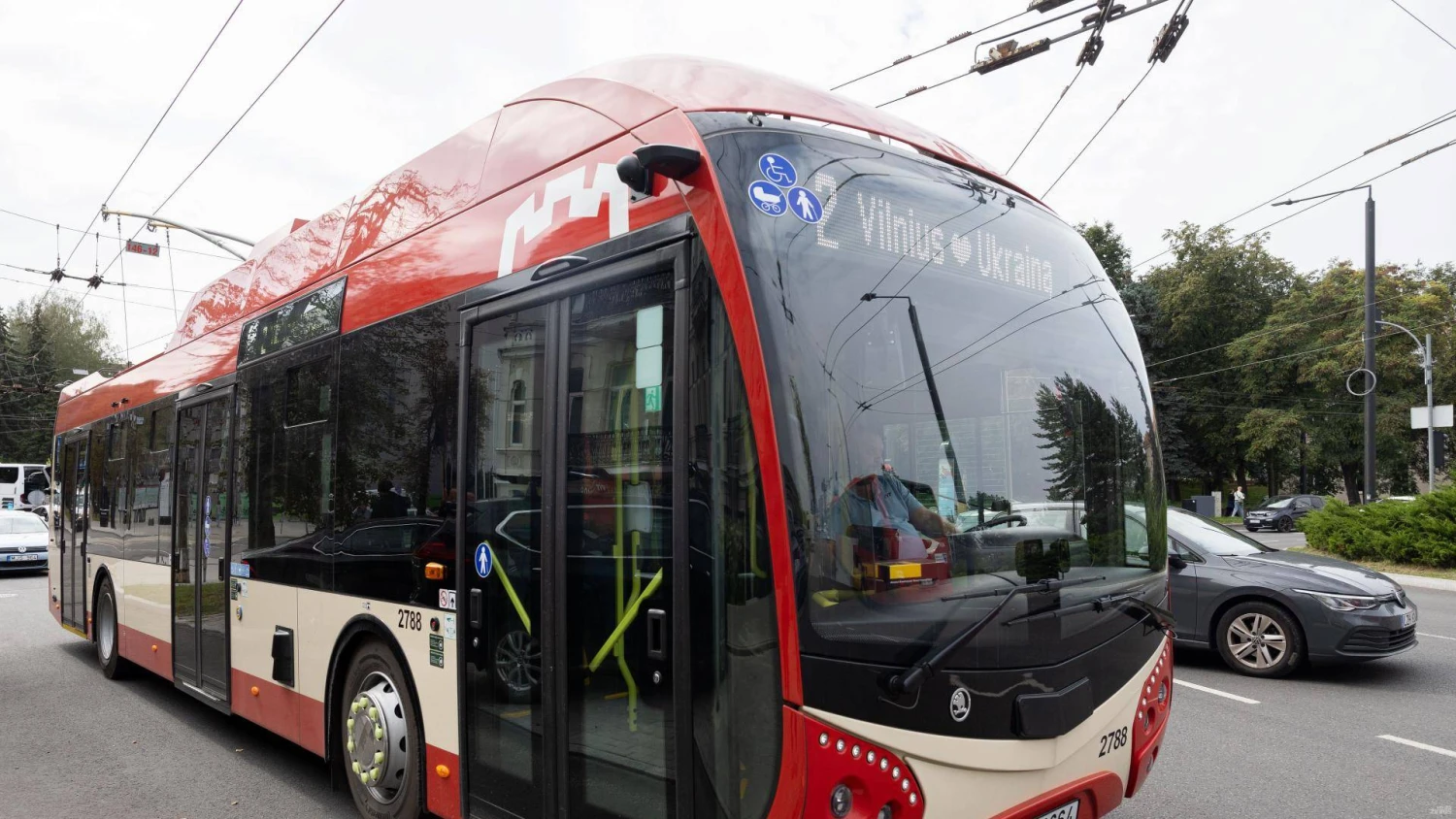 VVT gavo visus užsakytus „Škoda 32Tr“ troleibusus. Juditos Grigelytės (VŽ) nuotr.