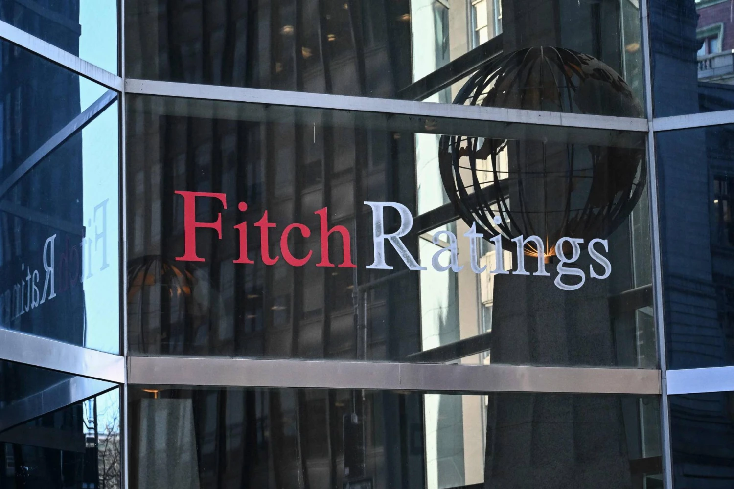 „Fitch Ratings“ pastatas. Angelos Weiss (AFP / „Scanpix“) nuotr.