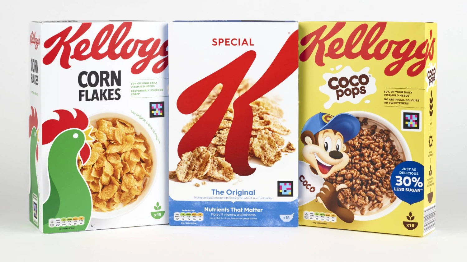 „Kellog's“ produkcija. (SWNS / „Scanpix“) nuotr.