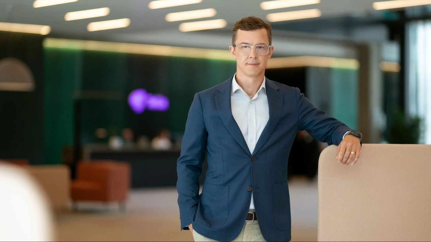 „Telia“ skaitmeninės transformacijos vadovas Vygintas Domarkas.
