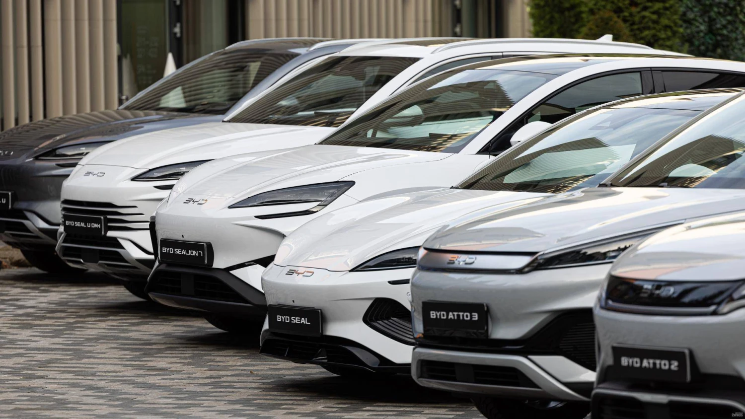 BYD automobiliai. Vladimiro Ivanovo (VŽ) nuotr.