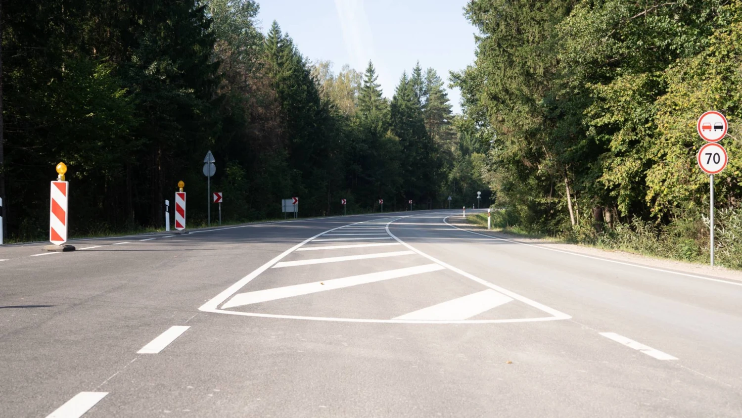 Kelias ties Gaižiūnų poligonu. „Via Lietuvos“ nuotr.