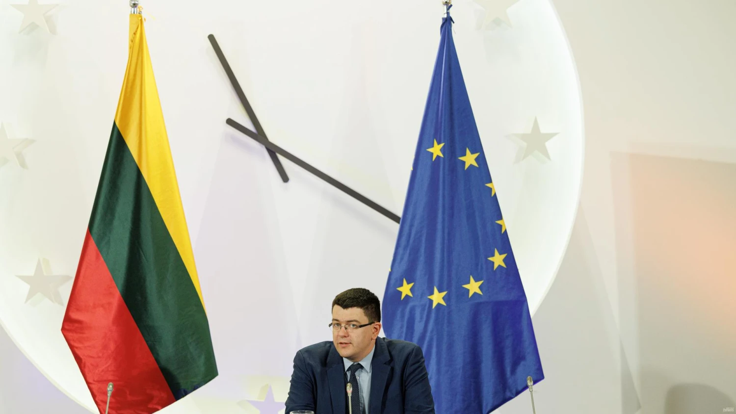 Vytautas Sinica po Europos Parlamento rinkimų. Vladimiro Ivanovo (VŽ) nuotr.