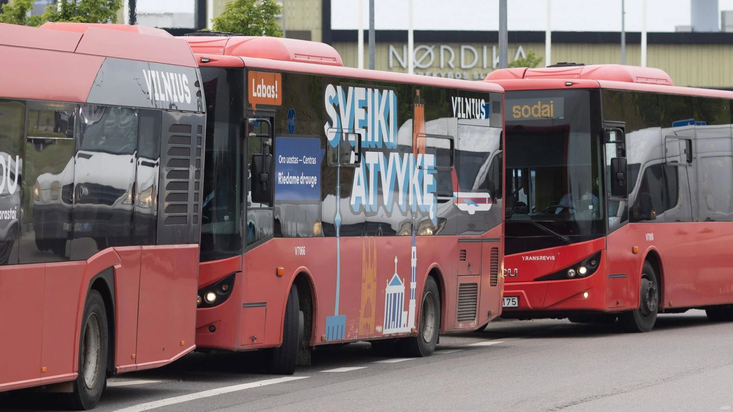 Vilniaus autobusai. Juditos Grigelytės (VŽ) nuotr.