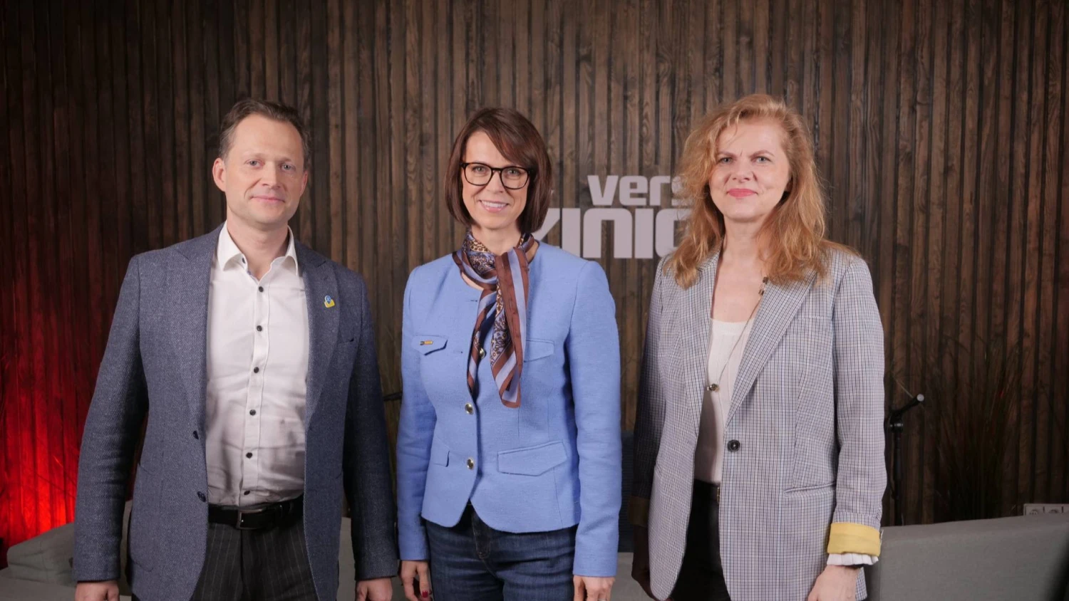  „Ignitis“ vadovas Artūras Bortkevičius, „LTG Cargo“ generalinė direktorė Eglė Šimė ir moderatorė Vilija Ramanauskienė.