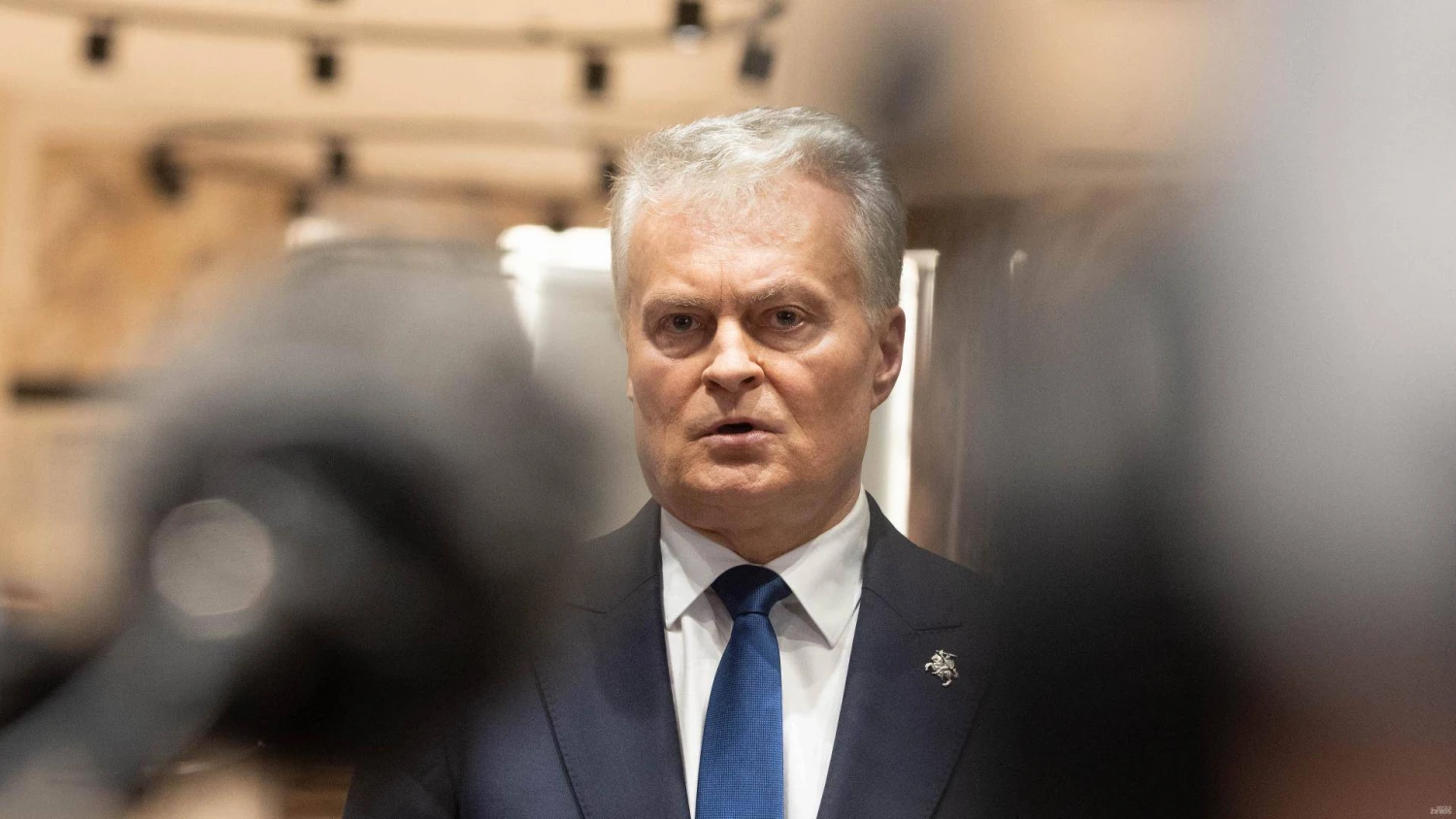 Prezidentas Gitanas Nausėda. Juditos Grigelytės (VŽ) nuotr.