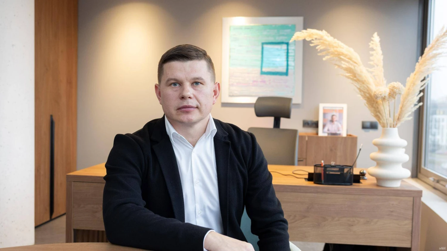 Romas Paliulis, UAB „Gilesta“ direktorius. Juditos Grigelytės (VŽ) nuotr.