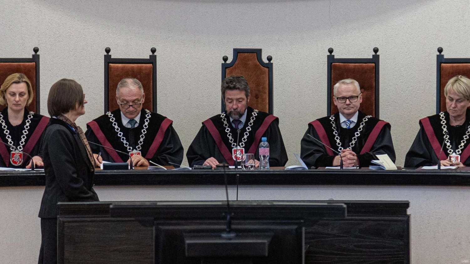 Konstitucinio Teismo teisėjai. Vladimiro Ivanovo (VŽ) nuotr.