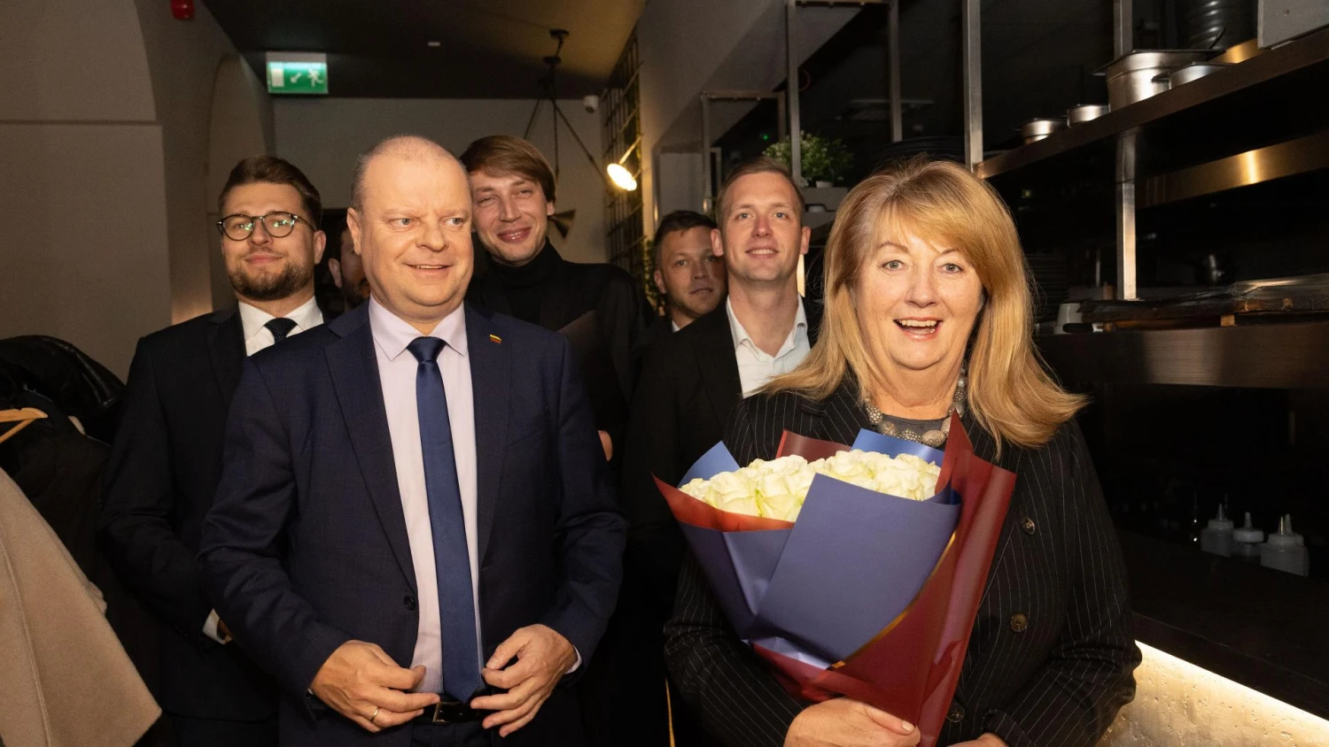 Socialdemokratų rinkimų štabas, derybos. Juditos Grigelytės (VŽ) nuotr.