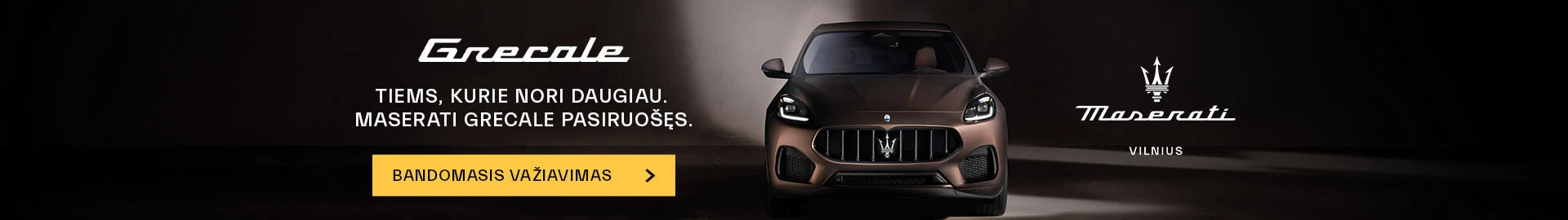 Maserati – malonumas keliauti verslo klase